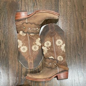 Genuine Leather Cowgirl Boots